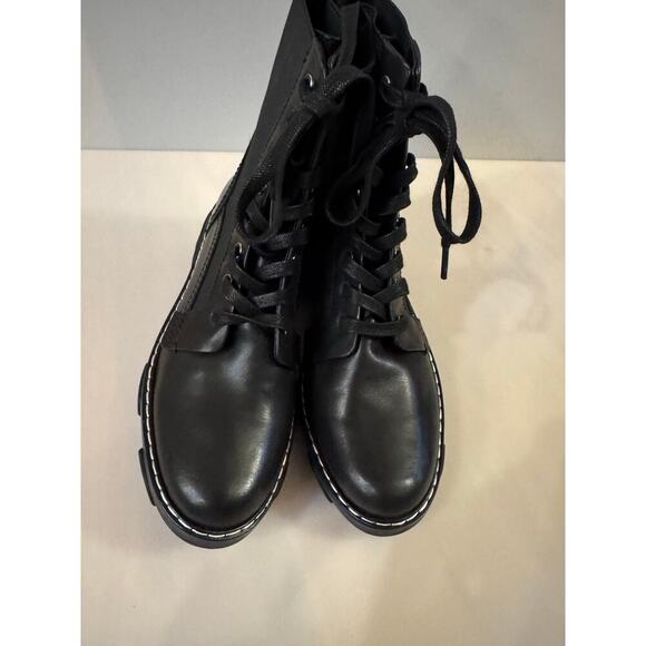 Rag & Bone Shiloh Combat Boot Black 9.5 Rag & Bone shoe chart 39.5 (new) - Picture 6 of 10